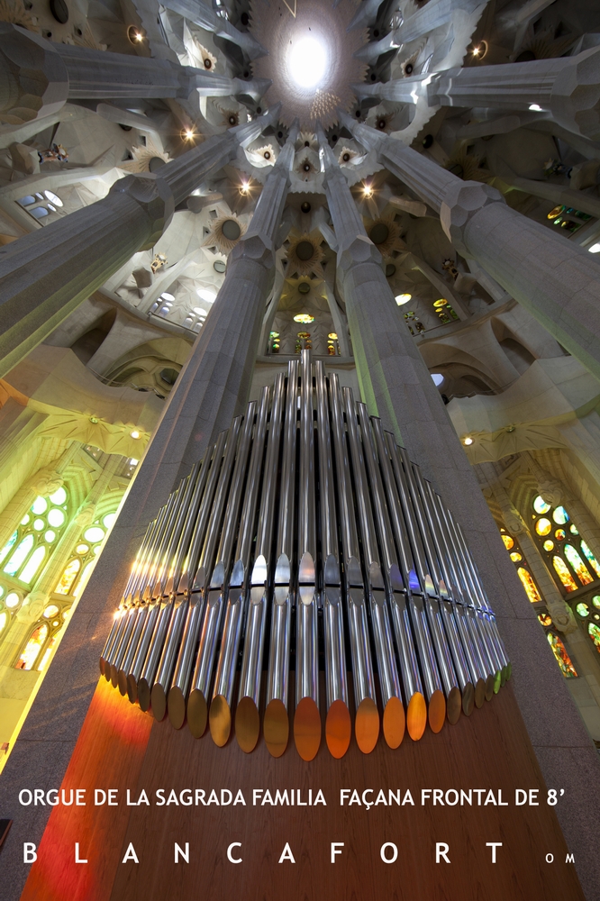 organ sagrada familia